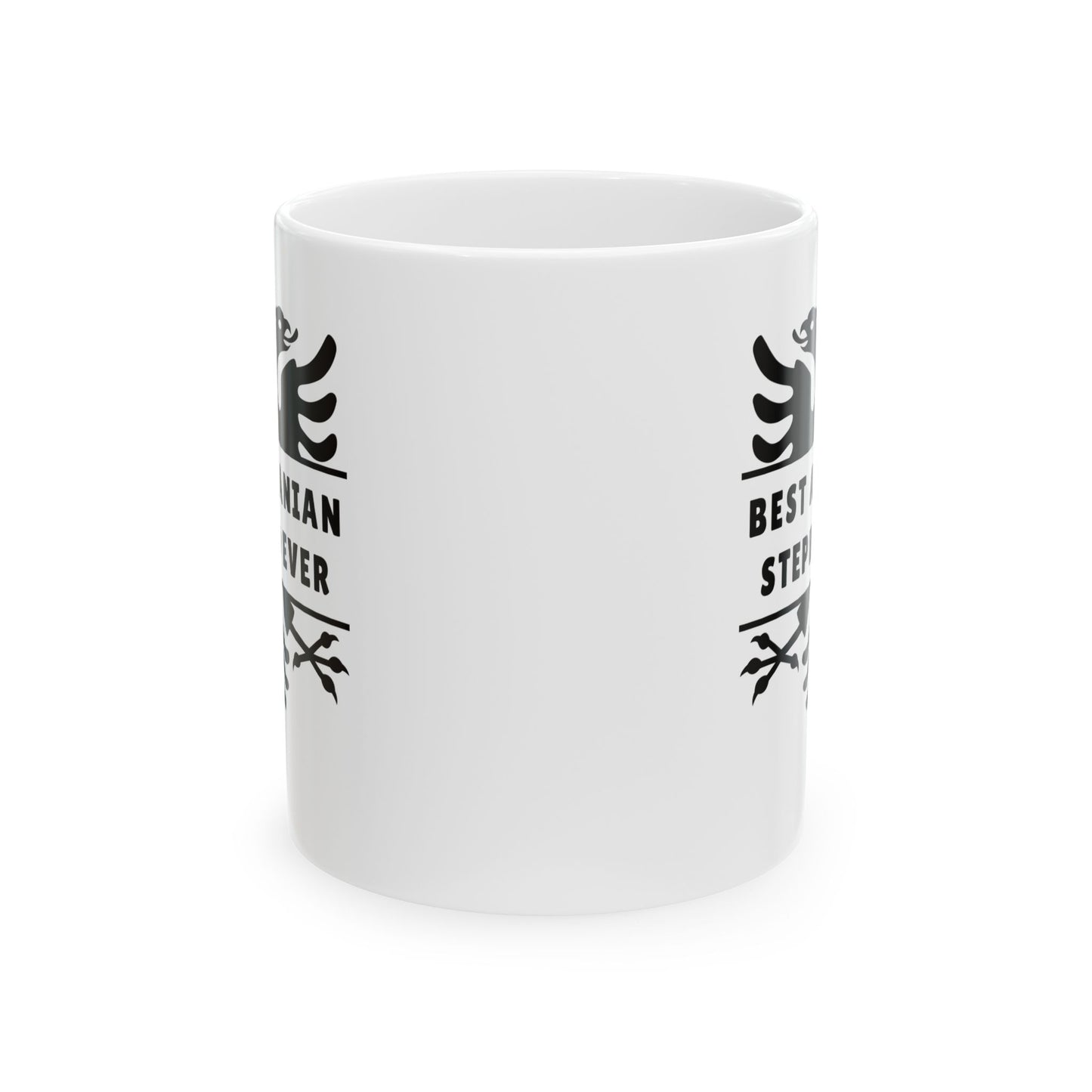 Best Albanian Stepbro Ever – 11 oz White Ceramic Mug Celebrate Family Bonds | Albanian Pride | Perfect for Daily Sips