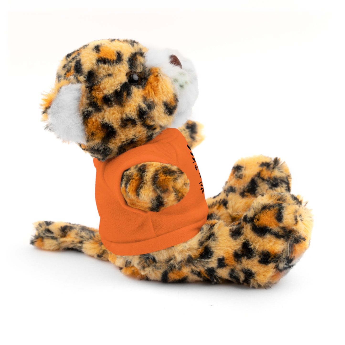 Best Albanian Prince Ever | Personalized 8" Plush Stuffed Animal Jaguar | Custom Tee in Multiple Colors | Gift for Kids & Collectors