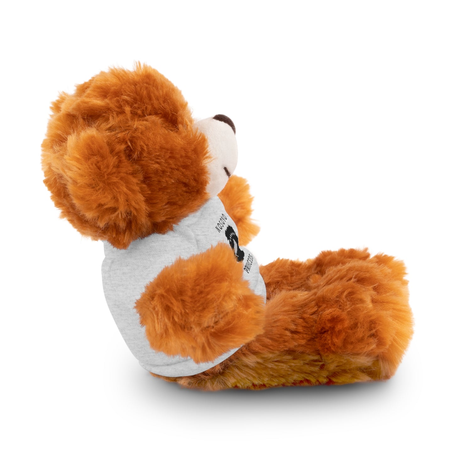 Kosovo Princess | 8" Teddy Bear with Personalized Tee – Cute Plush Gift for Kids & Toddlers