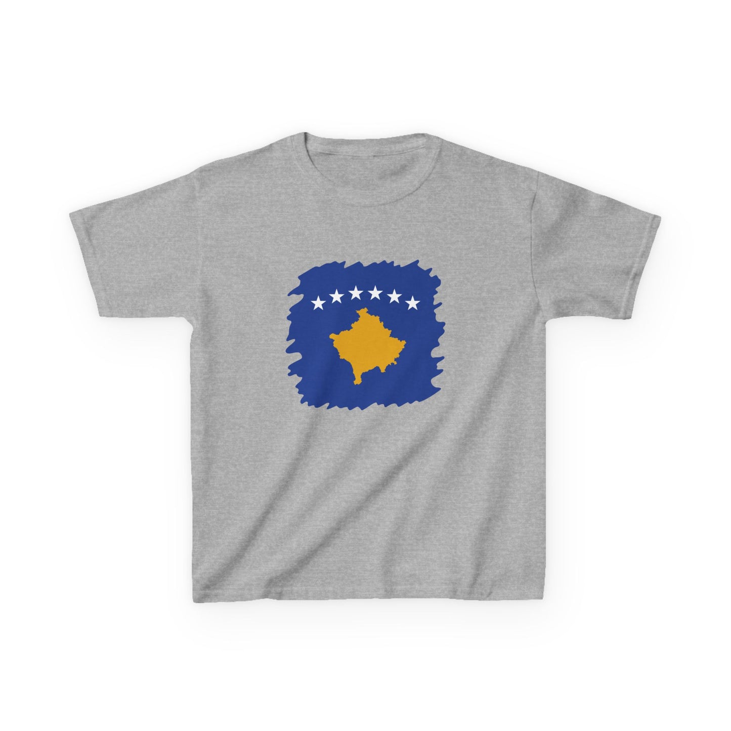 Kosovo Pride Kids Tee – Unisex Cotton T-Shirt for Everyday Fun, Birthdays & Celebrations