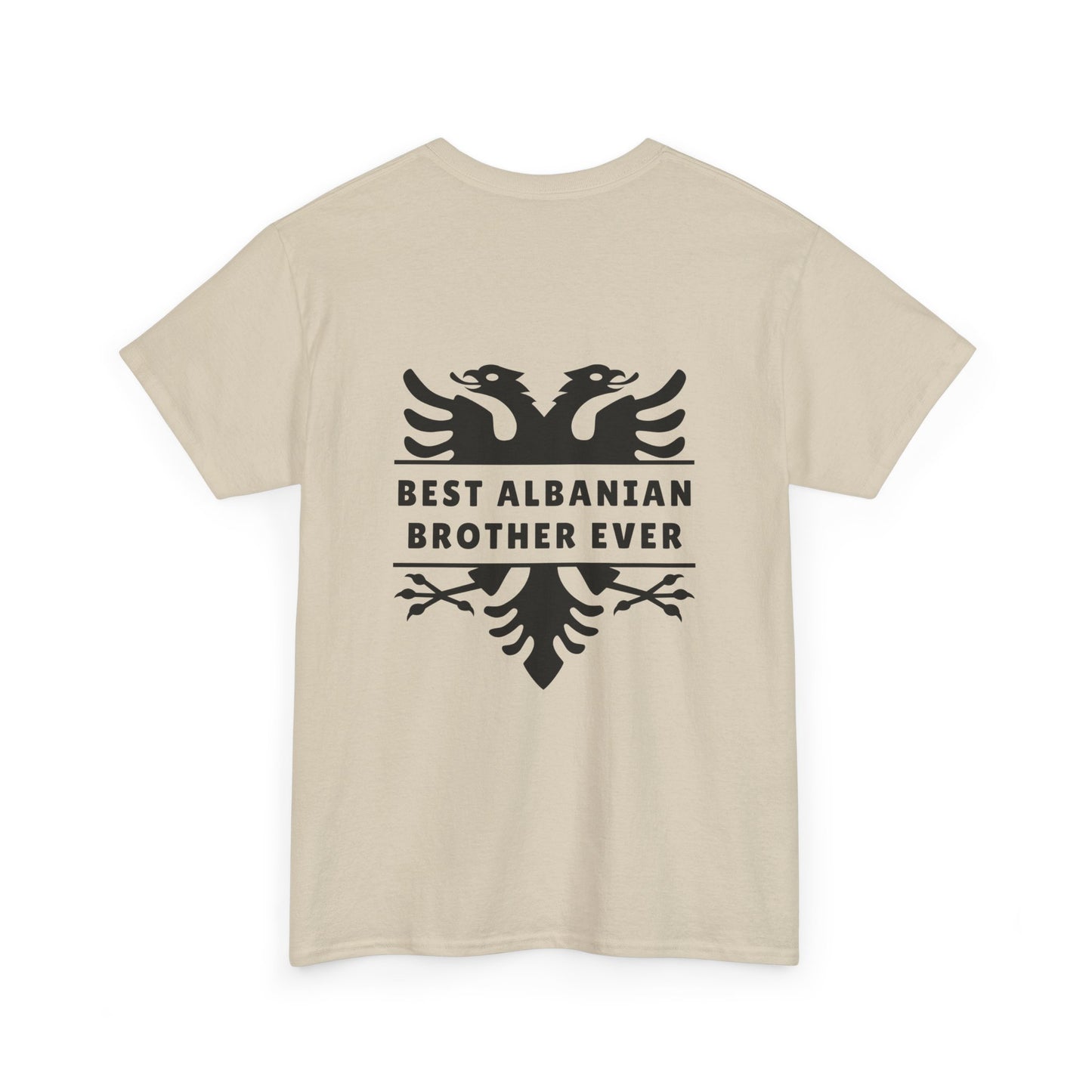 Best Albanian Brother Ever – Unisex Cotton T-Shirt Albanian Pride Tee | Sibling Gift | Bold, Comfortable, and Full of Heart