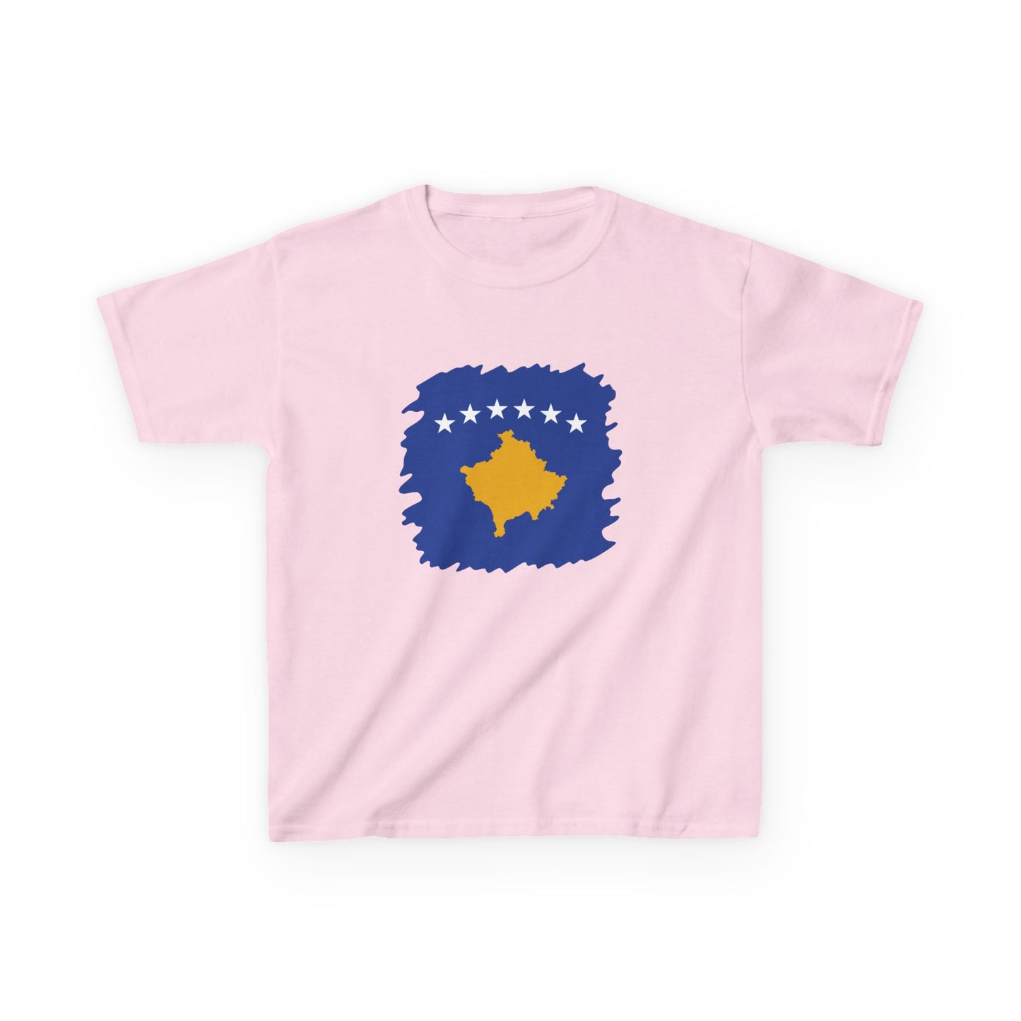 Kosovo Pride Kids Tee – Unisex Cotton T-Shirt for Everyday Fun, Birthdays & Celebrations