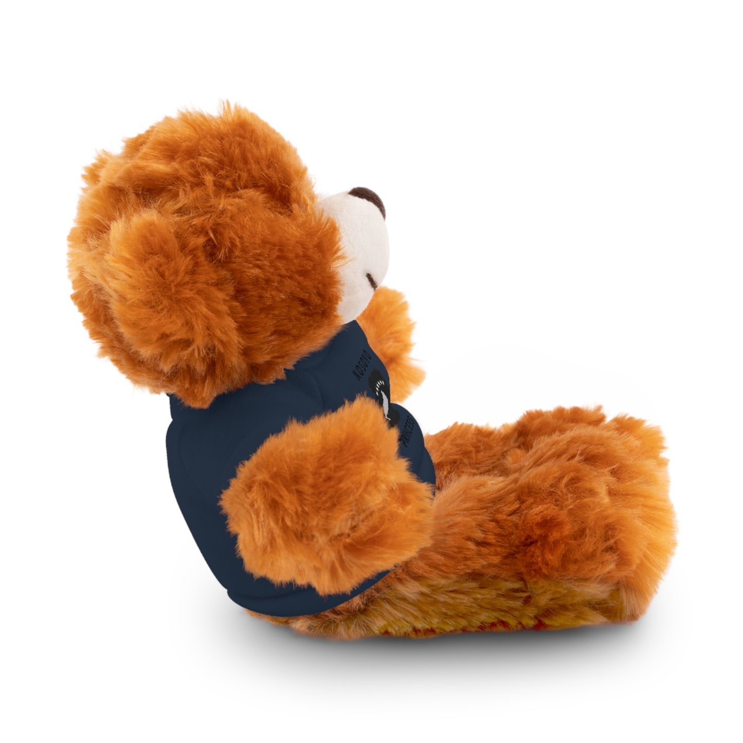 Kosovo Princess | 8" Teddy Bear with Personalized Tee – Cute Plush Gift for Kids & Toddlers