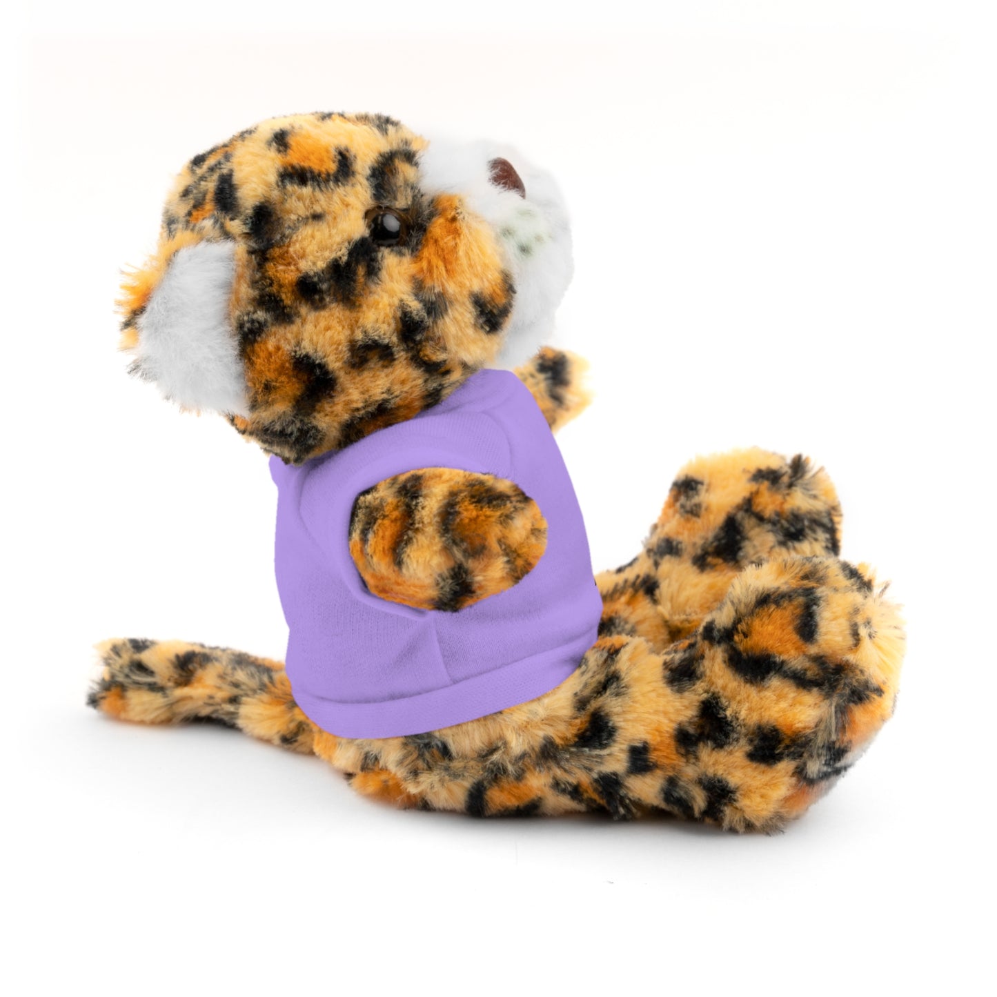 Kosovo Princess | 8" Plush Jaguar with Personalized Tee – Fierce & Cuddly Gift for Kids & Toddlers