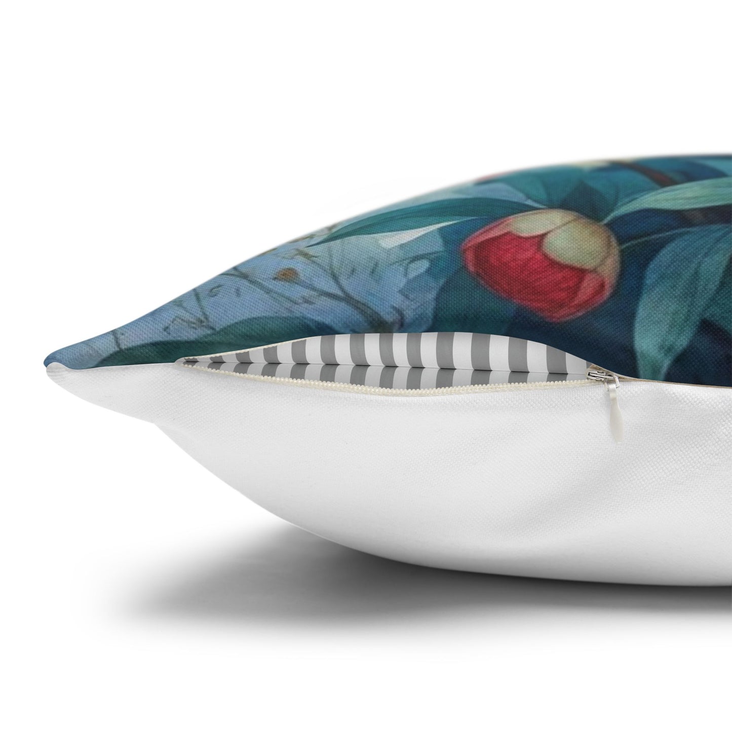 Chic Paeonia Peony Throw Pillowcase – Lulegjaku Design Custom Spun Polyester Cushion Cover | Gift for Nature & Culture Lovers