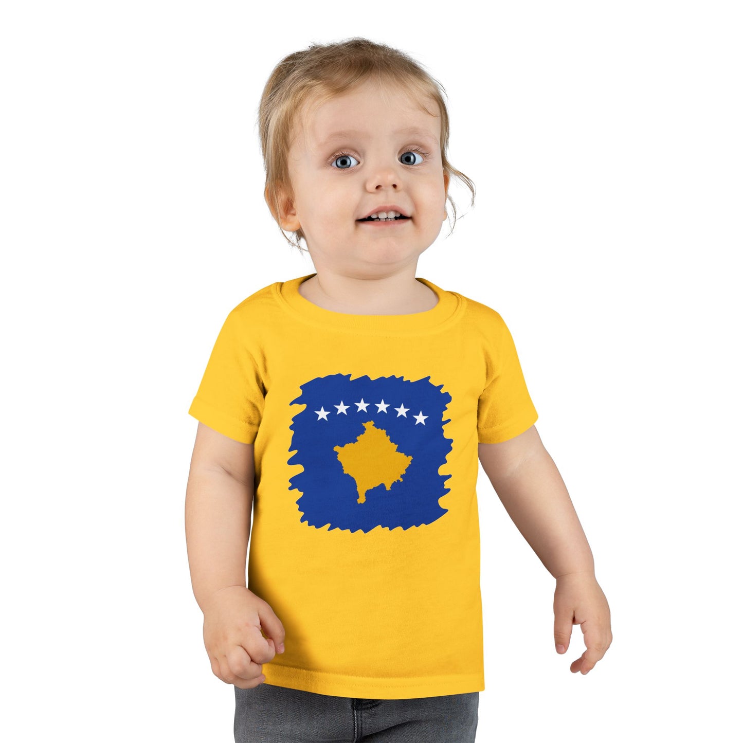 Kosovo Pride Toddler T-Shirt – Celebrate National Day & Birthdays with Style
