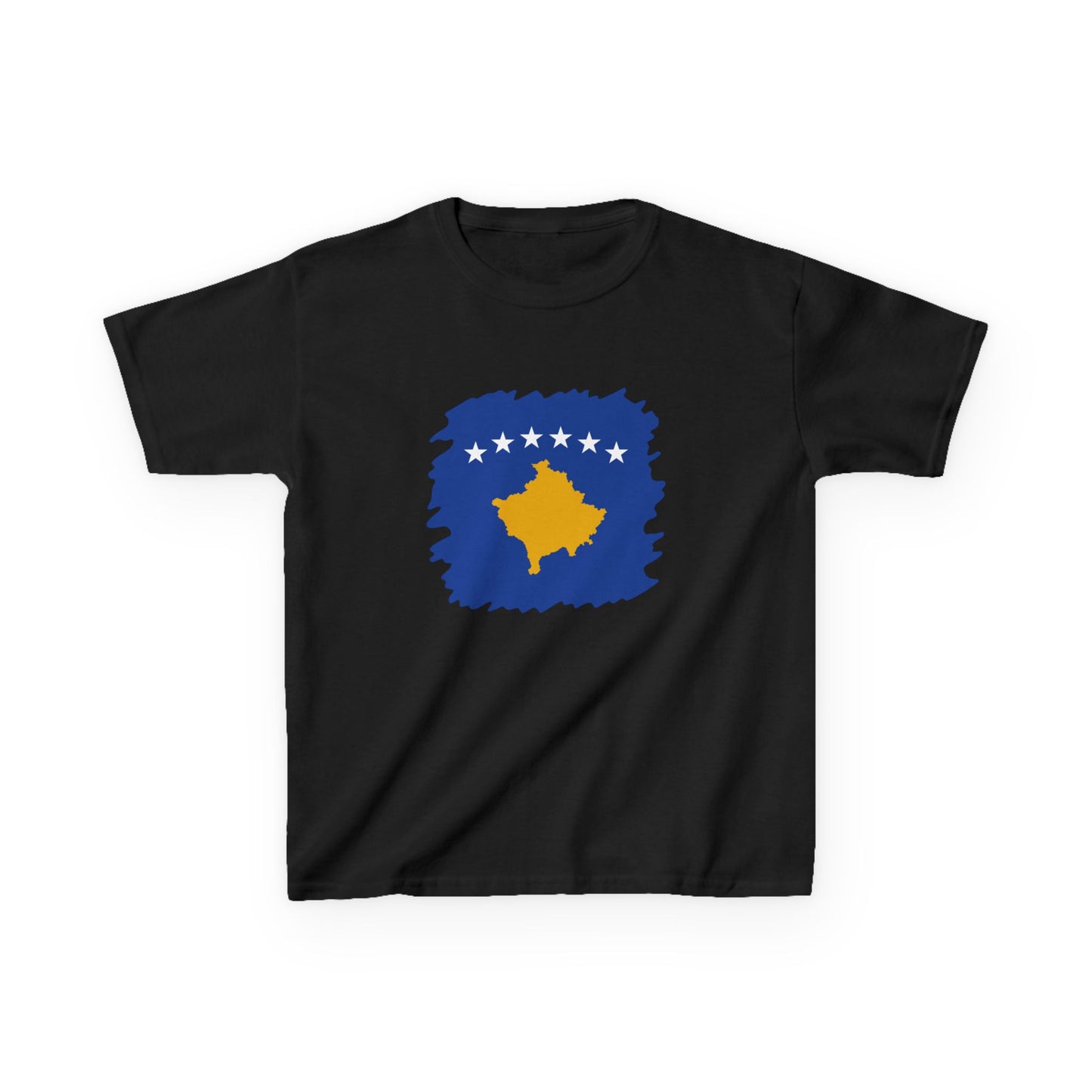 Kosovo Pride Kids Tee – Unisex Cotton T-Shirt for Everyday Fun, Birthdays & Celebrations