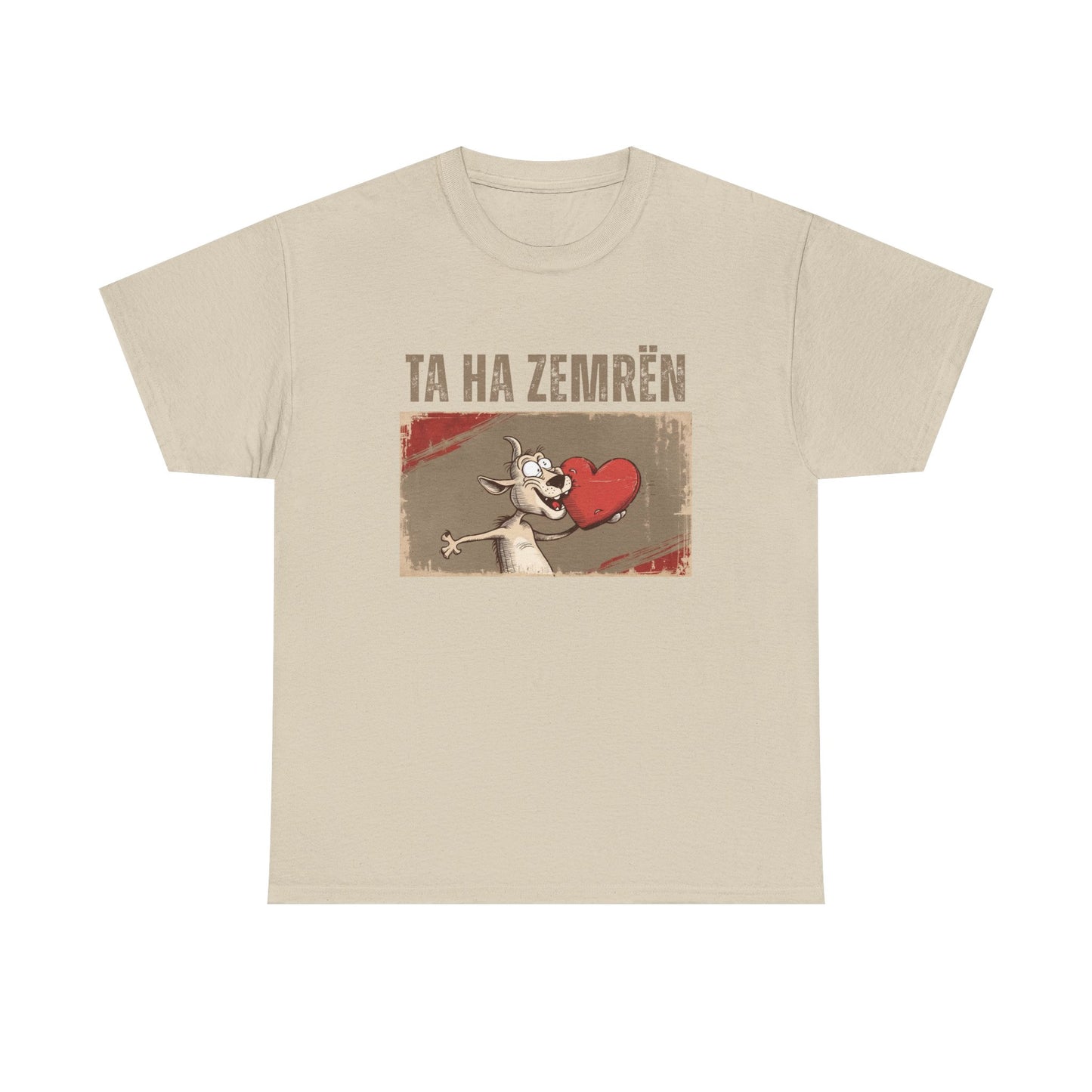 Ta Ha Zemrën – Unisex Funny Graphic Tee | Albanian Humor Shirt for Love, Laughs & Everyday Flirtation
