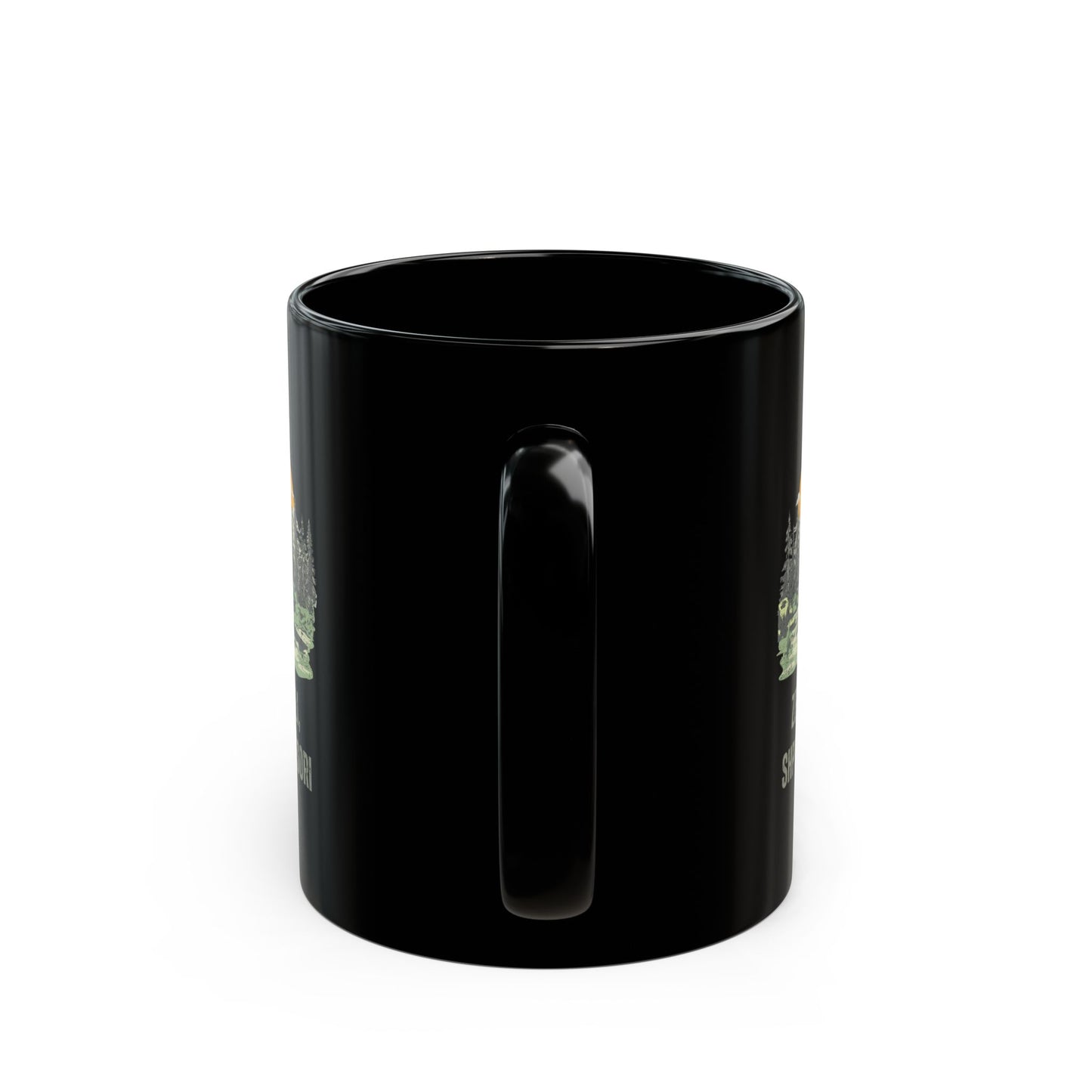 Zemër Mali, Shpirt Malësori – Black Distressed Mug | Mountain Heart, Highlander Soul | 11oz Albanian Pride Cup