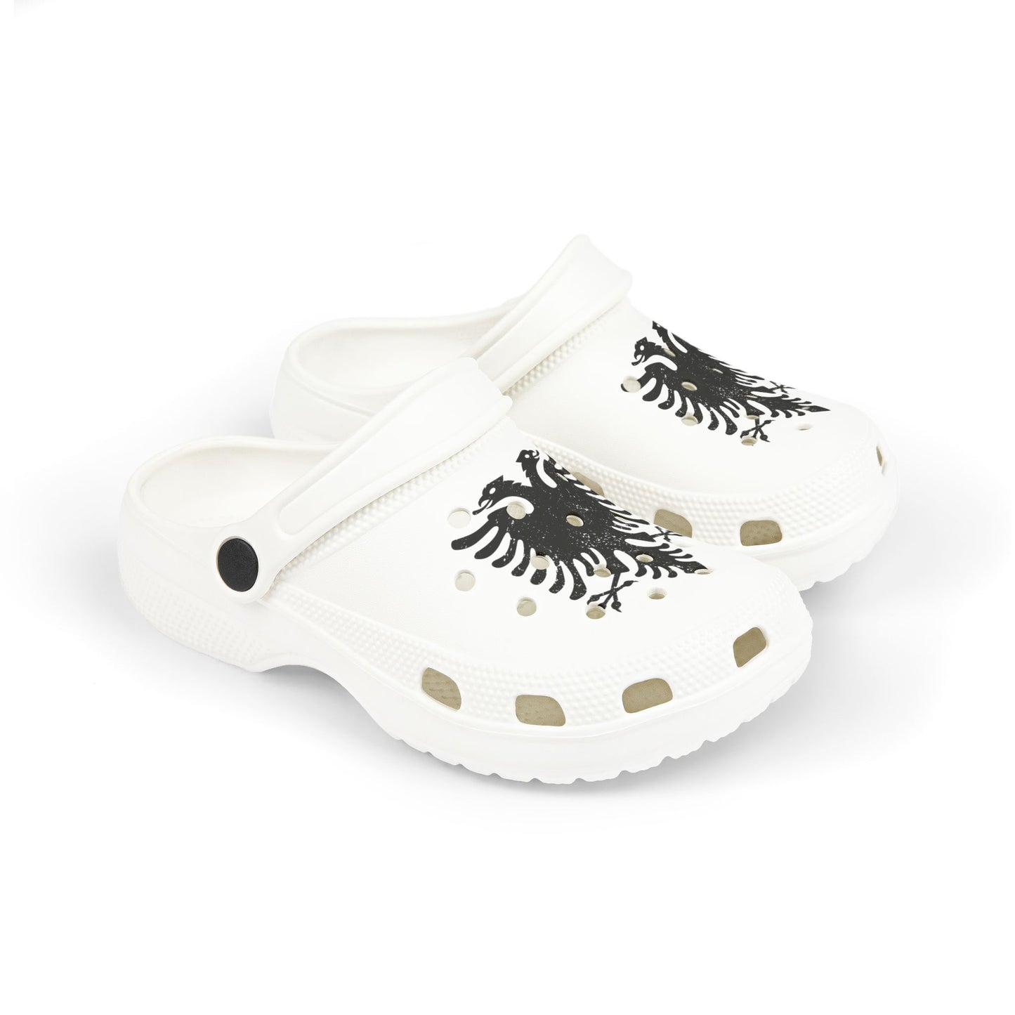 Albanian Eagle Kids’ EVA Foam Clogs – Lightweight Summer Shoes | Double-Headed Eagle Design for Proud Little Shqiptars