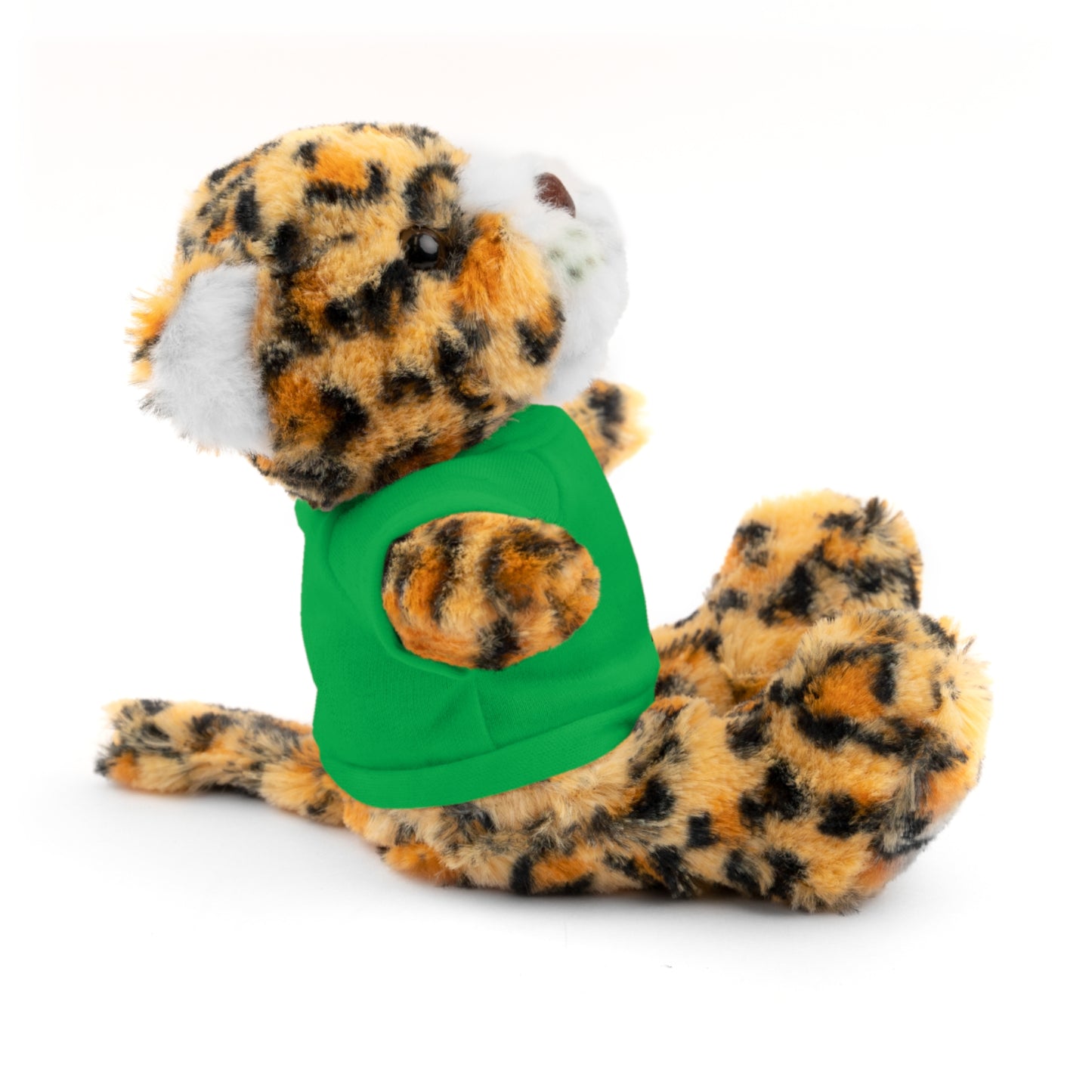 Kosovo Princess | 8" Plush Jaguar with Personalized Tee – Fierce & Cuddly Gift for Kids & Toddlers