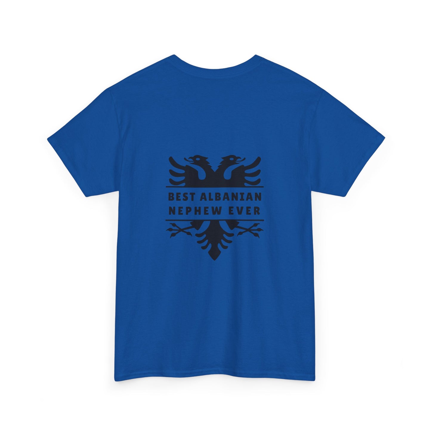 Best Albanian Nephew Ever – Heavy Cotton T-Shirt | Family Pride | Heritage Style for the Next Generation