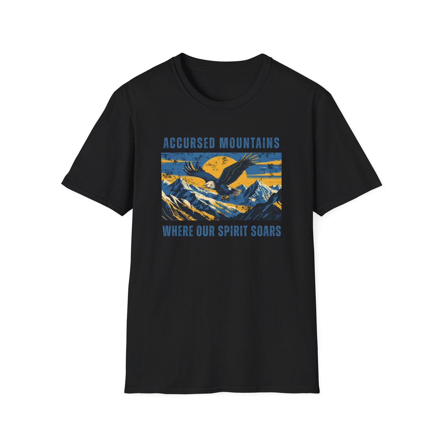 Accursed Mountains – Where Our Spirit Soars | Mountain Spirit Unisex T-Shirt