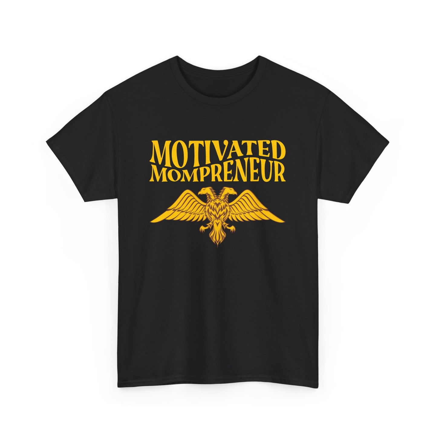Motivated Mompreneur Tee – Unisex Heavy Cotton Shirt for Empowered Women on a Mission