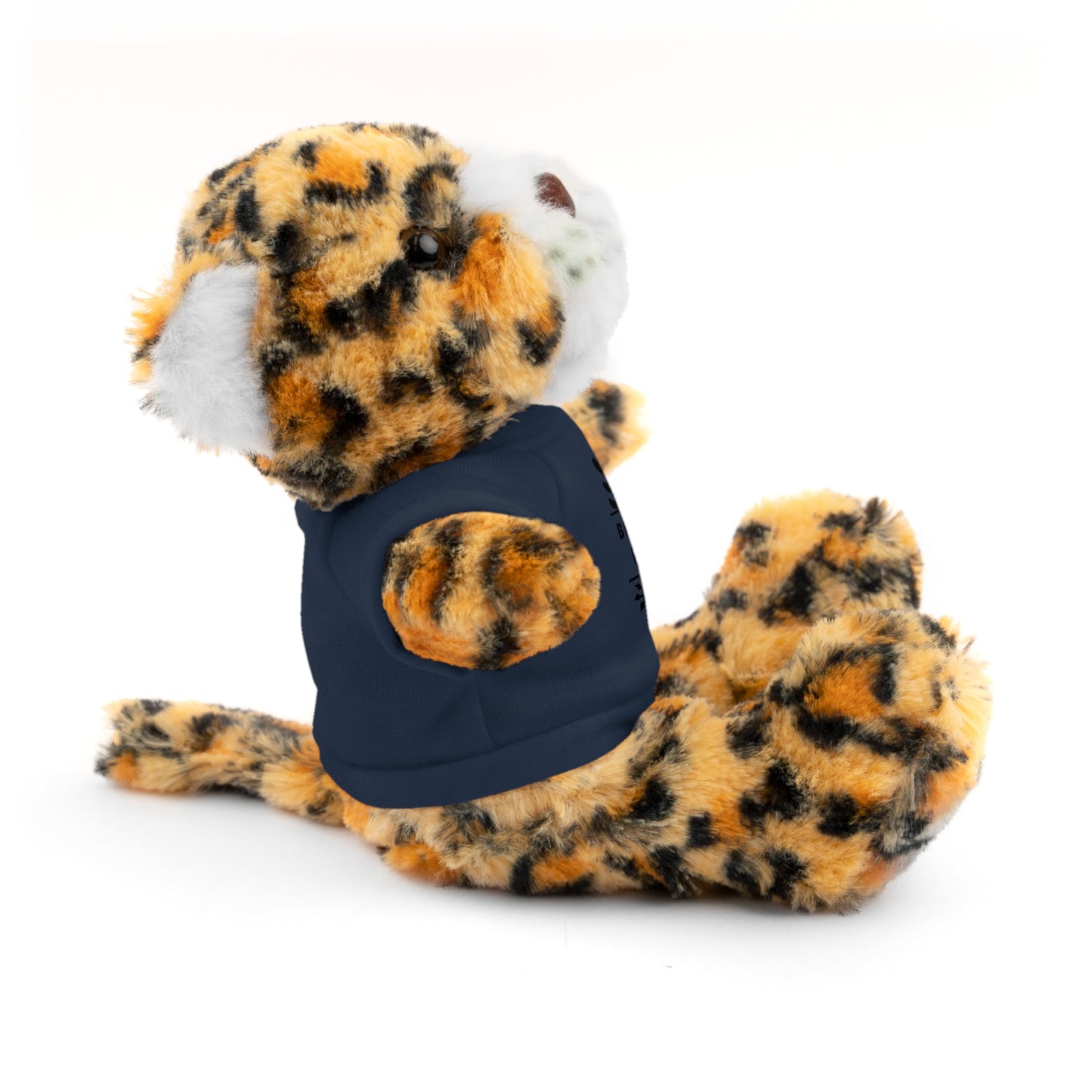 Best Albanian Prince Ever | Personalized 8" Plush Stuffed Animal Jaguar | Custom Tee in Multiple Colors | Gift for Kids & Collectors