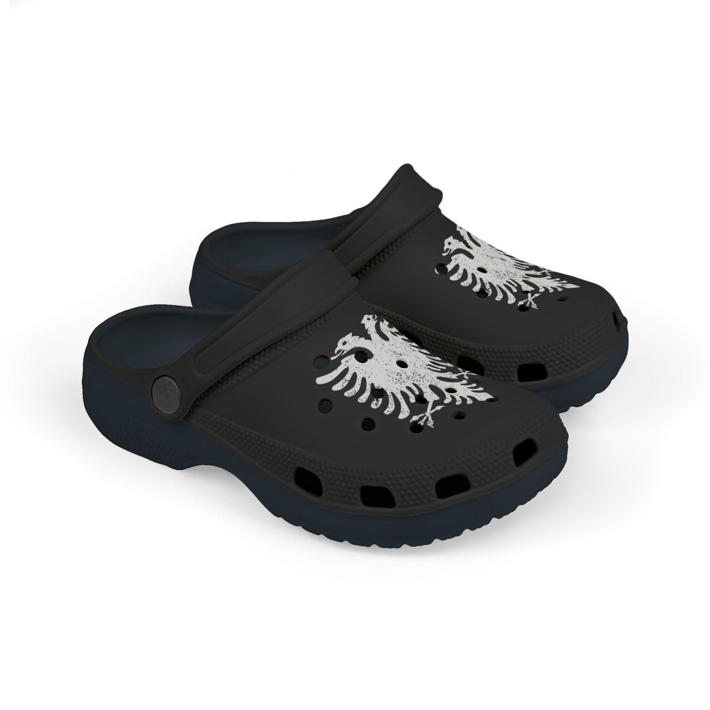 Albanian Eagle Kids’ EVA Foam Clogs – Lightweight Summer Shoes | Double-Headed Eagle Design for Proud Little Shqiptars