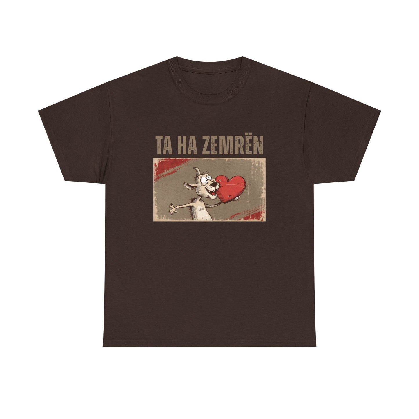 Ta Ha Zemrën – Unisex Funny Graphic Tee | Albanian Humor Shirt for Love, Laughs & Everyday Flirtation