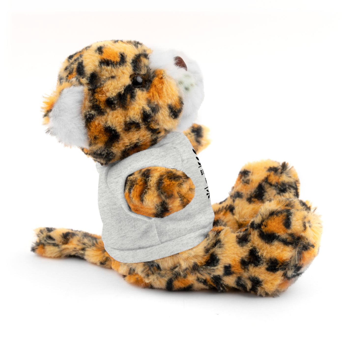 Best Albanian Prince Ever | Personalized 8" Plush Stuffed Animal Jaguar | Custom Tee in Multiple Colors | Gift for Kids & Collectors