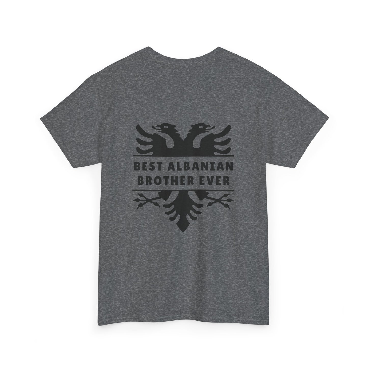 Best Albanian Brother Ever – Unisex Cotton T-Shirt Albanian Pride Tee | Sibling Gift | Bold, Comfortable, and Full of Heart