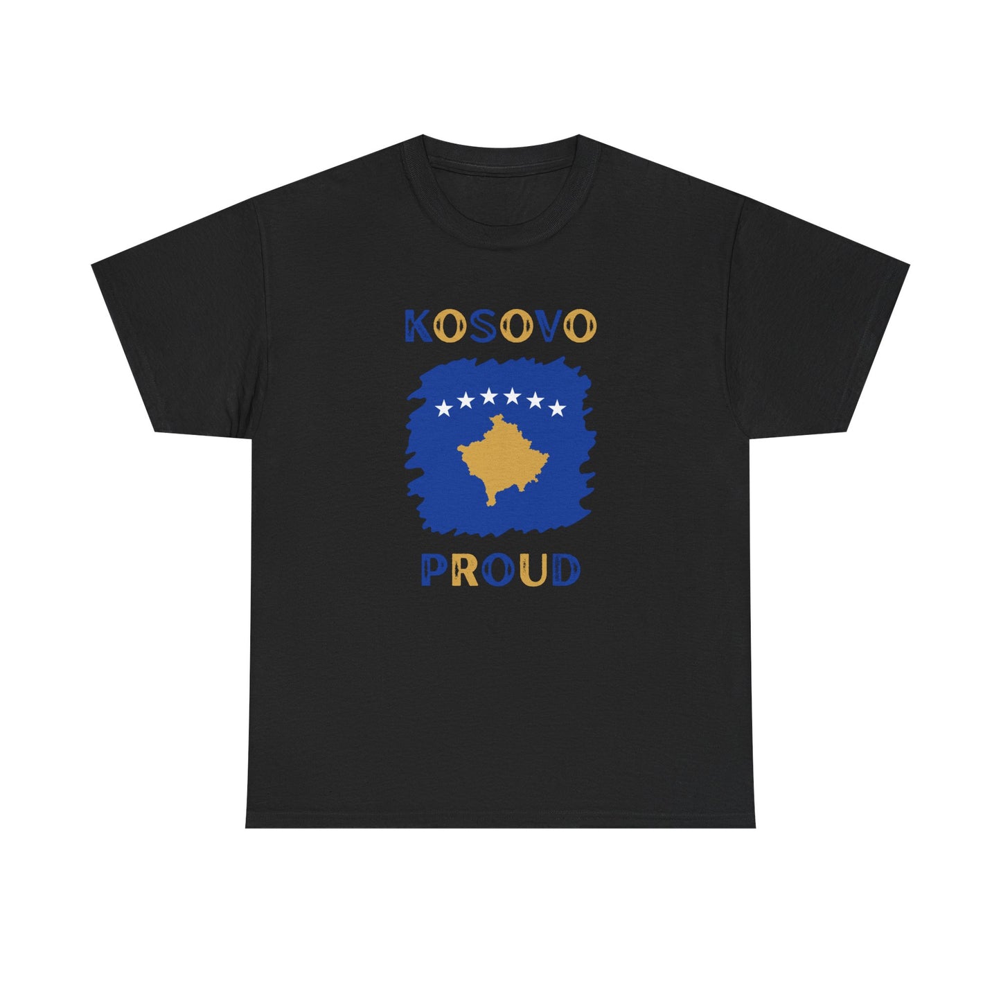 Kosovo Proud – Heavy Cotton Unisex Tee | Celebrate Your Heritage in Style