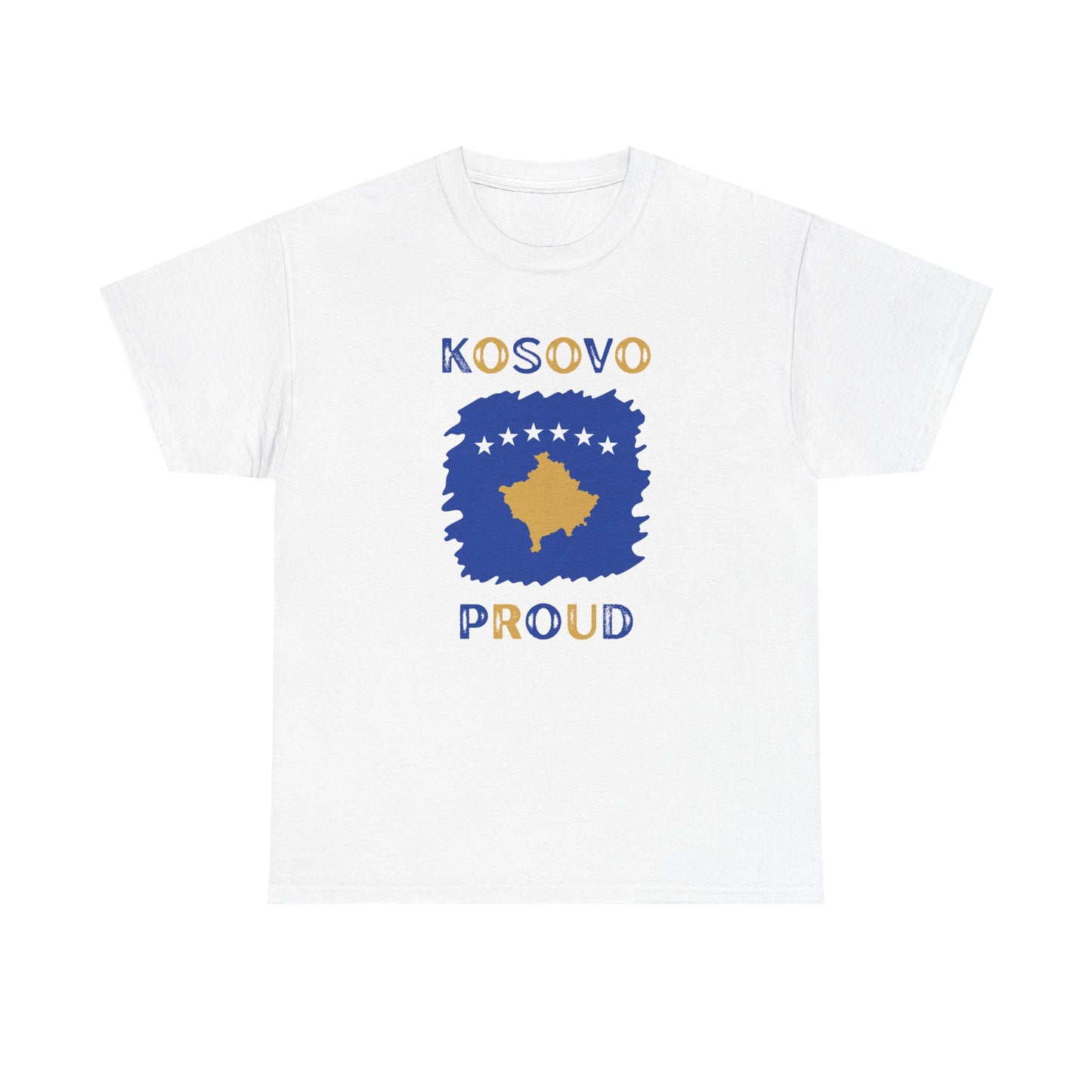 Kosovo Proud – Heavy Cotton Unisex Tee | Celebrate Your Heritage in Style