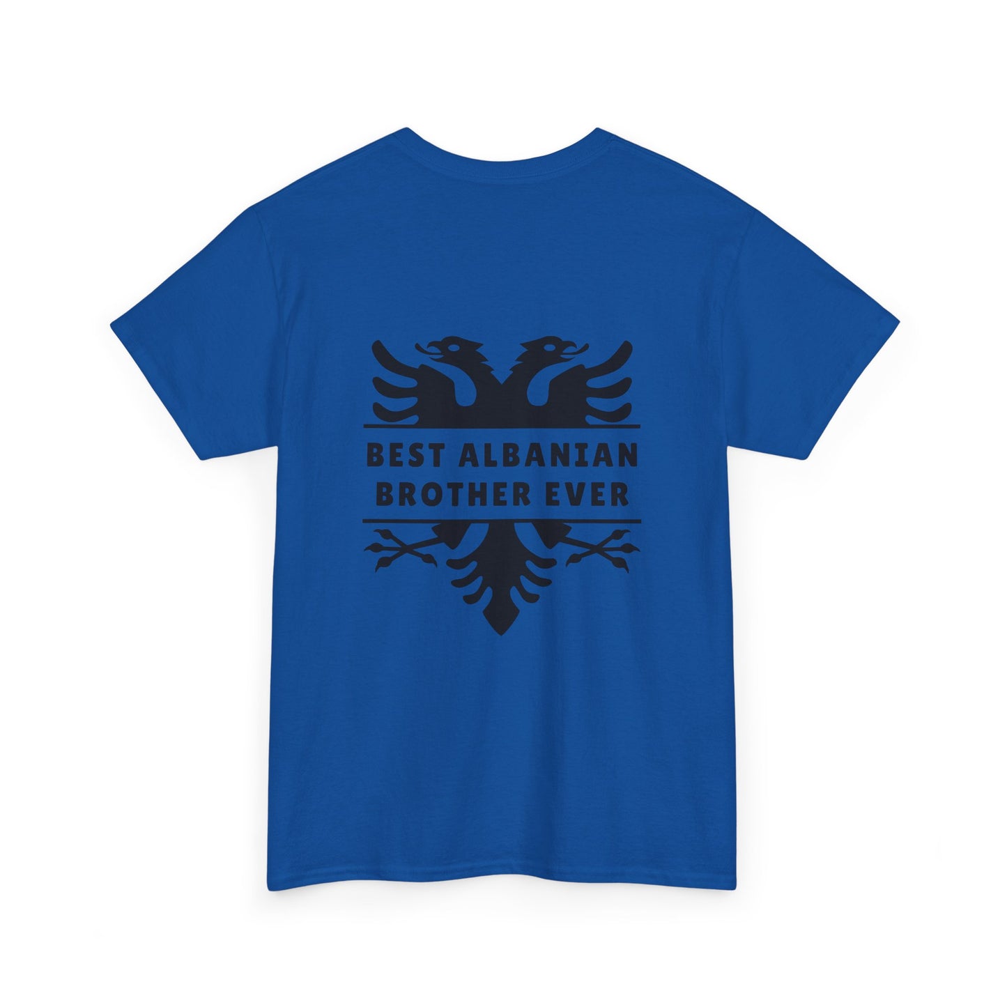 Best Albanian Brother Ever – Unisex Cotton T-Shirt Albanian Pride Tee | Sibling Gift | Bold, Comfortable, and Full of Heart