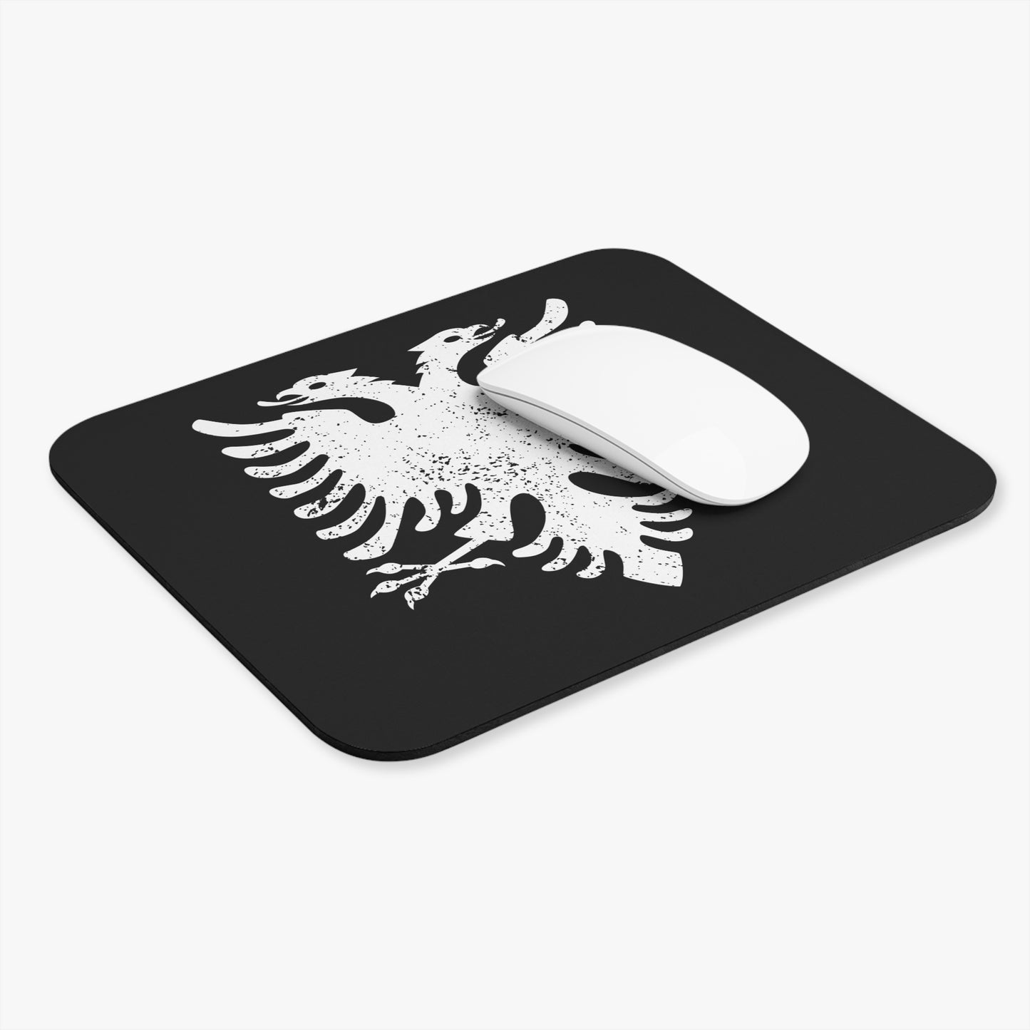Albanian Eagle Mouse Pad – Bold Desk Mat | Gaming Accessory, Office Gift & Cultural Home Decor