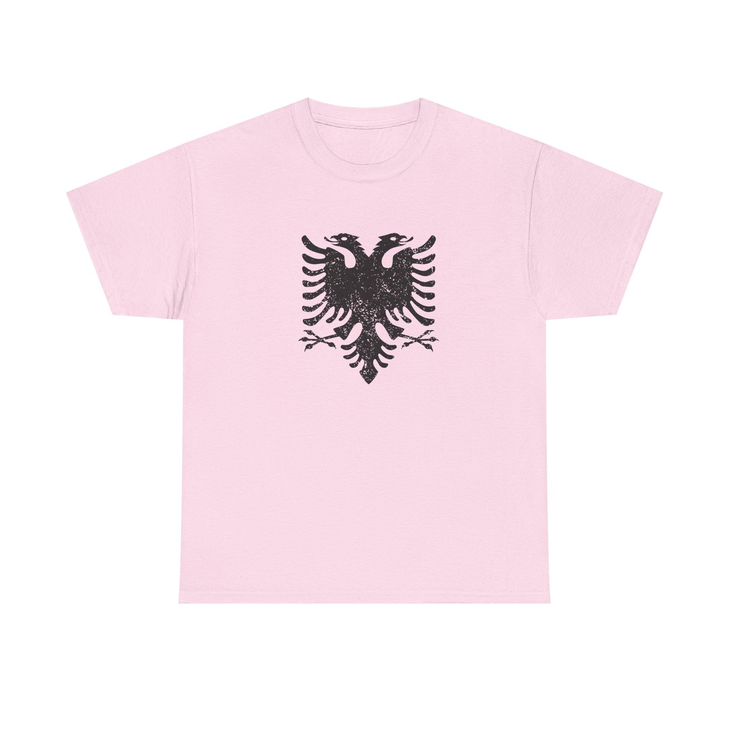 Distressed Albanian Eagle Tee – Unisex Graphic T-Shirt | Bold Heritage Wear for Everyday Pride, Travel & Celebration