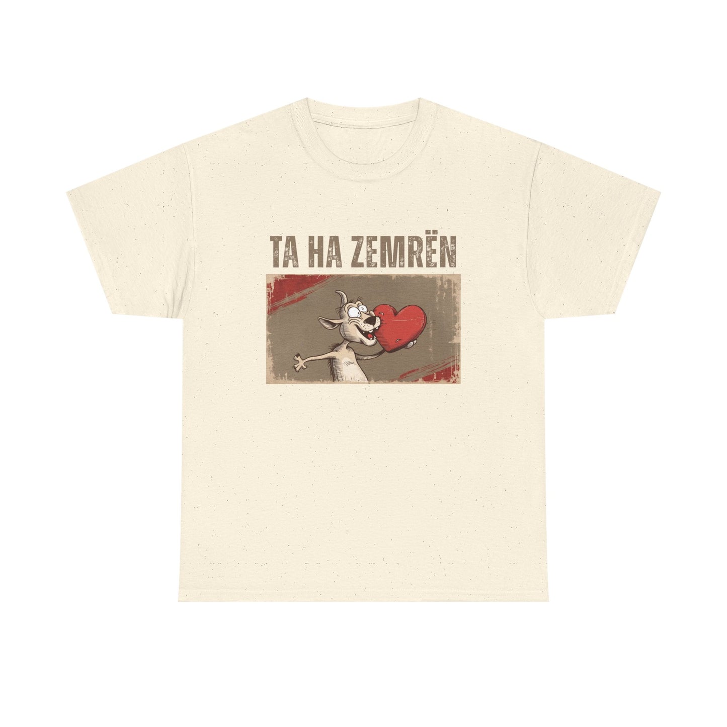 Ta Ha Zemrën – Unisex Funny Graphic Tee | Albanian Humor Shirt for Love, Laughs & Everyday Flirtation