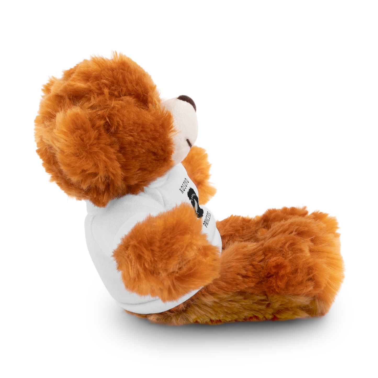 Kosovo Princess | 8" Teddy Bear with Personalized Tee – Cute Plush Gift for Kids & Toddlers