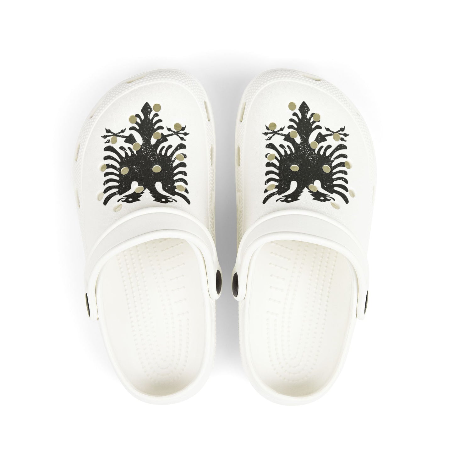 Albanian Eagle Kids’ EVA Foam Clogs – Lightweight Summer Shoes | Double-Headed Eagle Design for Proud Little Shqiptars
