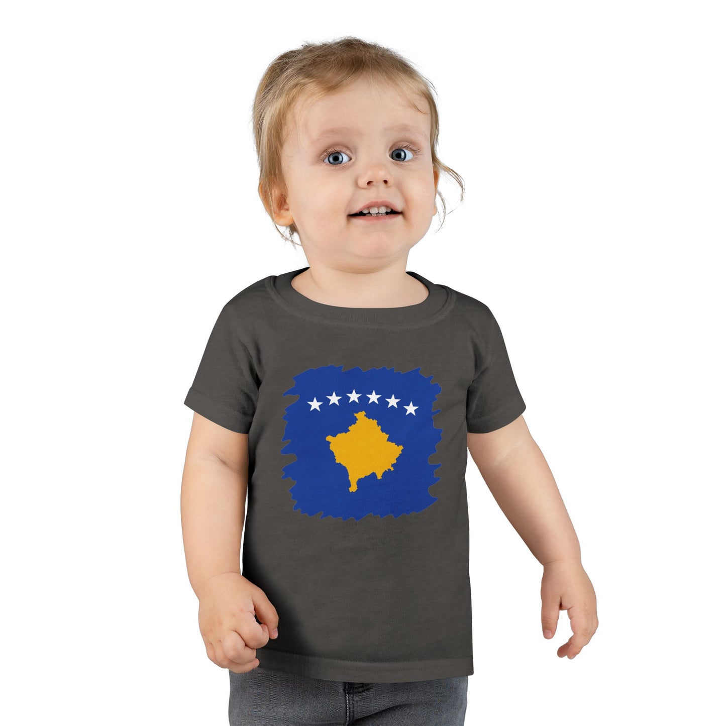 Kosovo Pride Toddler T-Shirt – Celebrate National Day & Birthdays with Style