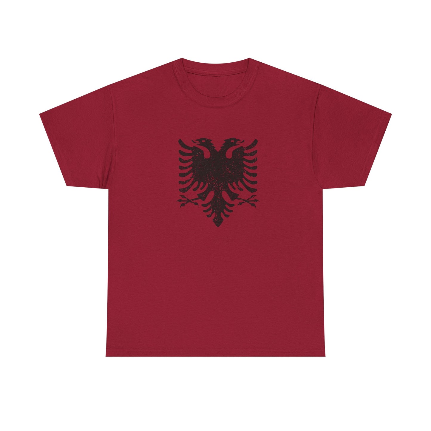 Distressed Albanian Eagle Tee – Unisex Graphic T-Shirt | Bold Heritage Wear for Everyday Pride, Travel & Celebration