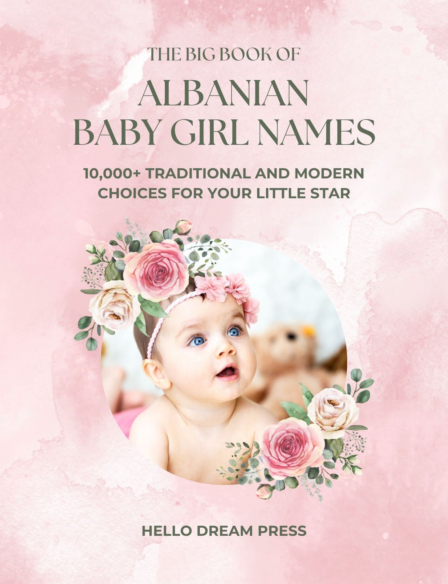 The Big Book of Albanian Baby Girl Names I eBook I Digital Download I US Letter Size I 140 Pages