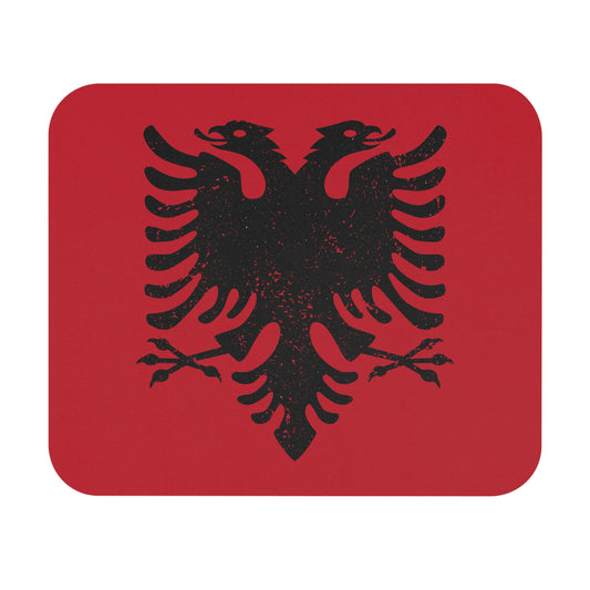 Albanian Eagle Mouse Pad | Bold Desk Decor & Cultural Gift