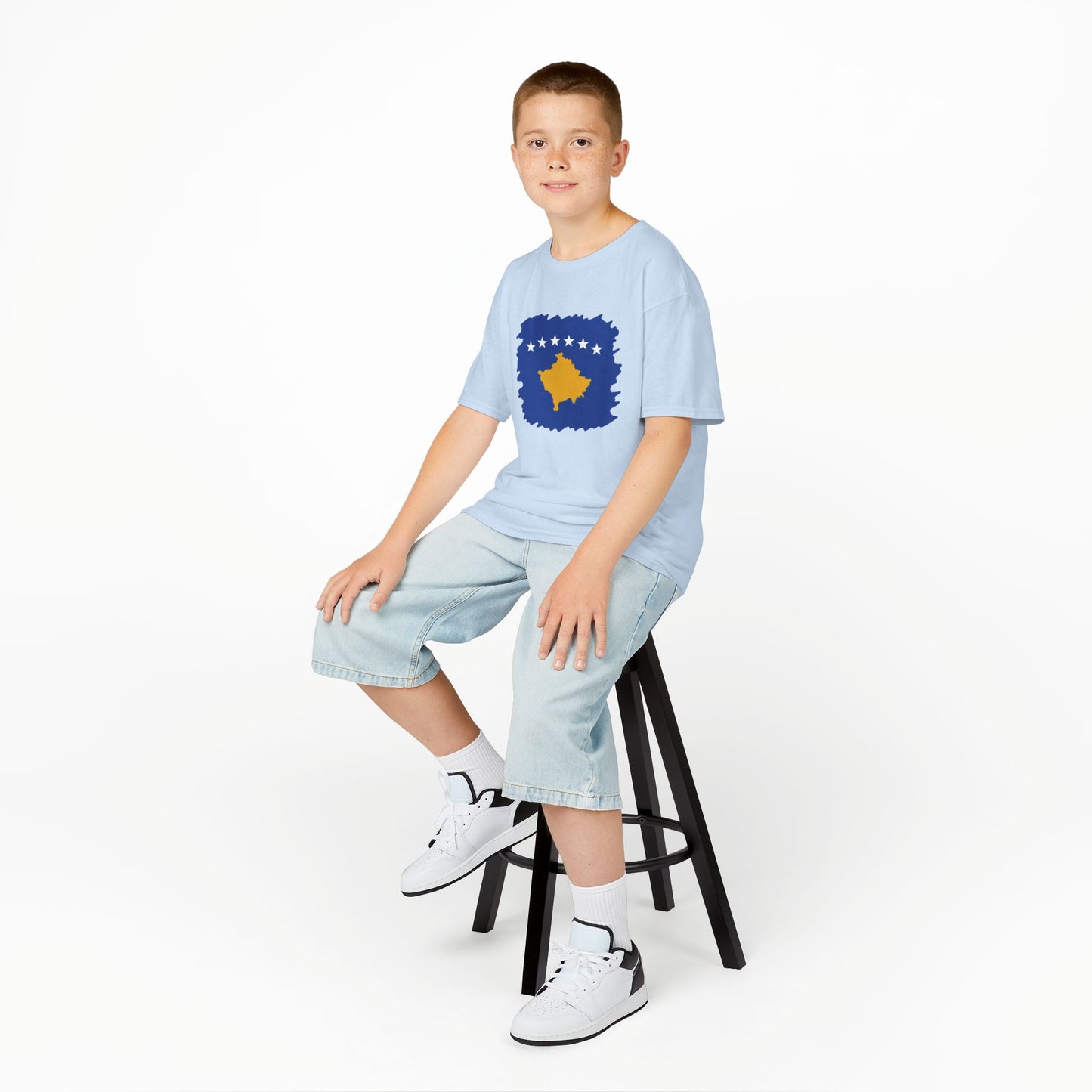 Kosovo Pride Kids Tee – Fun, Vibrant Shirt for Young Patriots & Celebrations