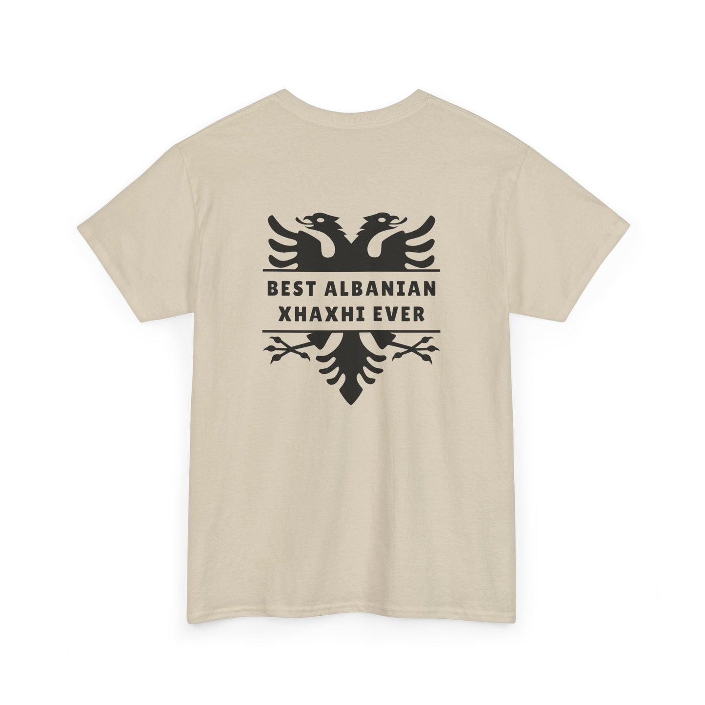 Best Albanian Xhaxhi Ever – Heavy Cotton T-Shirt Family Pride | Cultural Heritage | Everyday Comfort