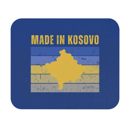 Made in Kosovo – Mouse Pad Kosovo Flag-Inspired Desk Accessory | Patriotic Office Decor | Gift for Kosovars