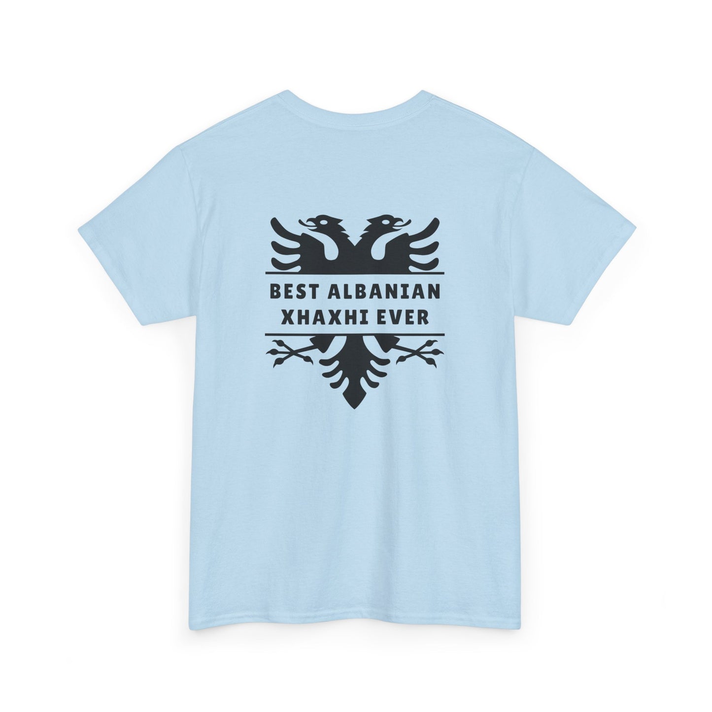 Best Albanian Xhaxhi Ever – Heavy Cotton T-Shirt Family Pride | Cultural Heritage | Everyday Comfort
