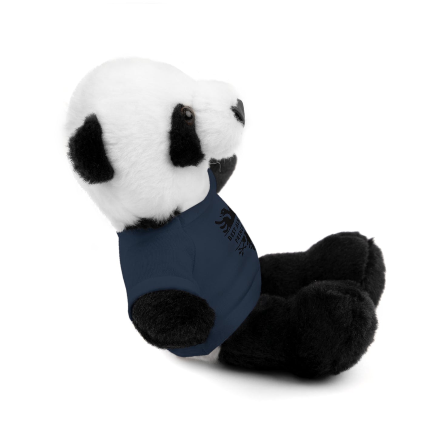Best Albanian Prince Ever | 8" Plush Panda with Personalized Tee – Soft Stuffed Animal Gift for Kids & Toddlers
