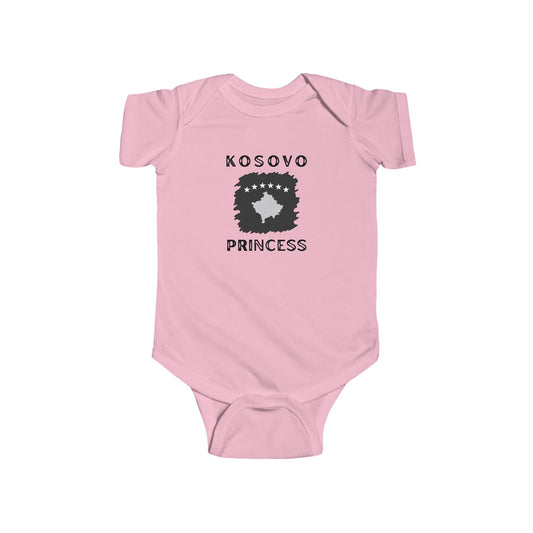 Kosovo Princess Infant Bodysuit | Adorable Newborn Outfit – Unique Baby Shower Gift & Toddler Wear