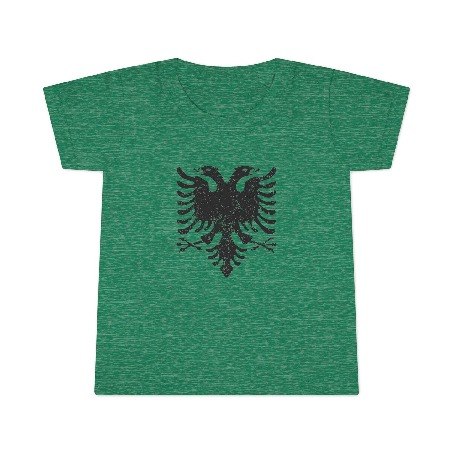 Toddler Black Eagle T-Shirt – Albanian Heritage Tee | Soft Cotton Graphic Shirt for Proud Little Ones