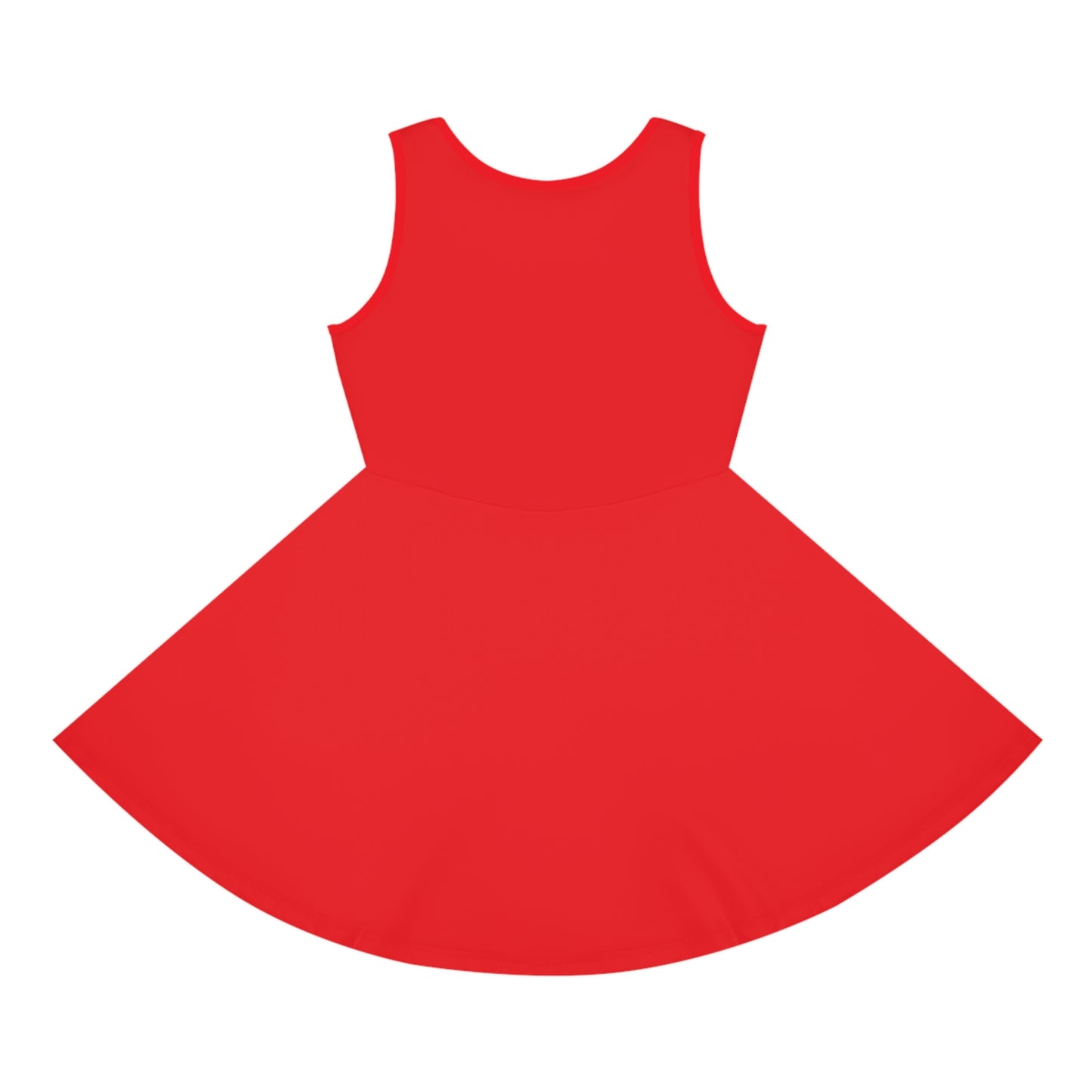 Vibrant Albanian Eagle Girls' Sundress – Summer Dress for Kids | Cultural Birthday Outfit, Holiday Look, Little Girls' Fashion
