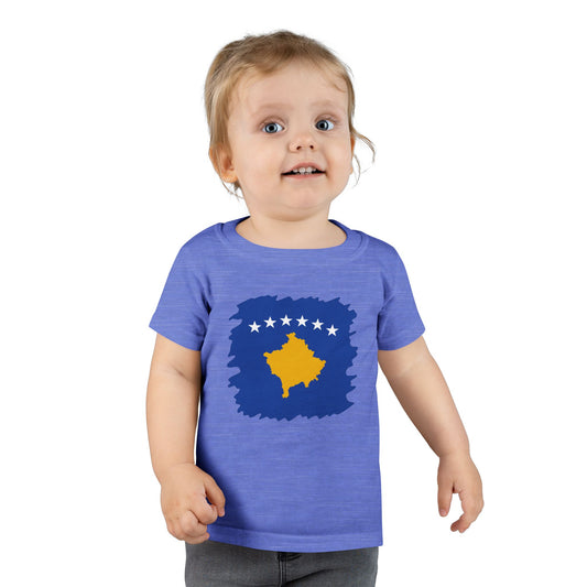 Kosovo Pride Toddler T-Shirt – Celebrate National Day & Birthdays with Style