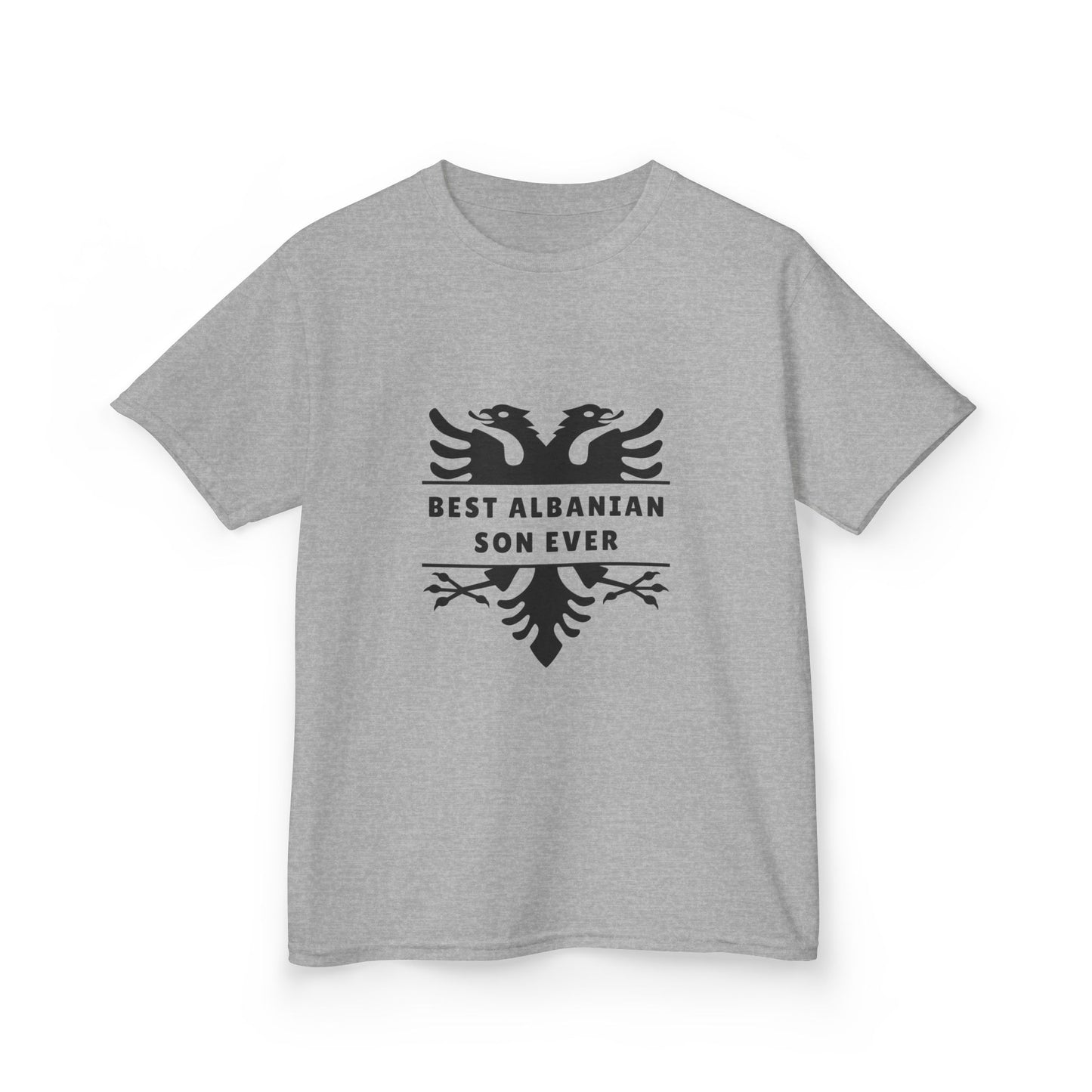 Best Albanian Son Ever – Kids Tee Youth Pride Shirt | Albanian Heritage Gift | Family Reunion Favorite