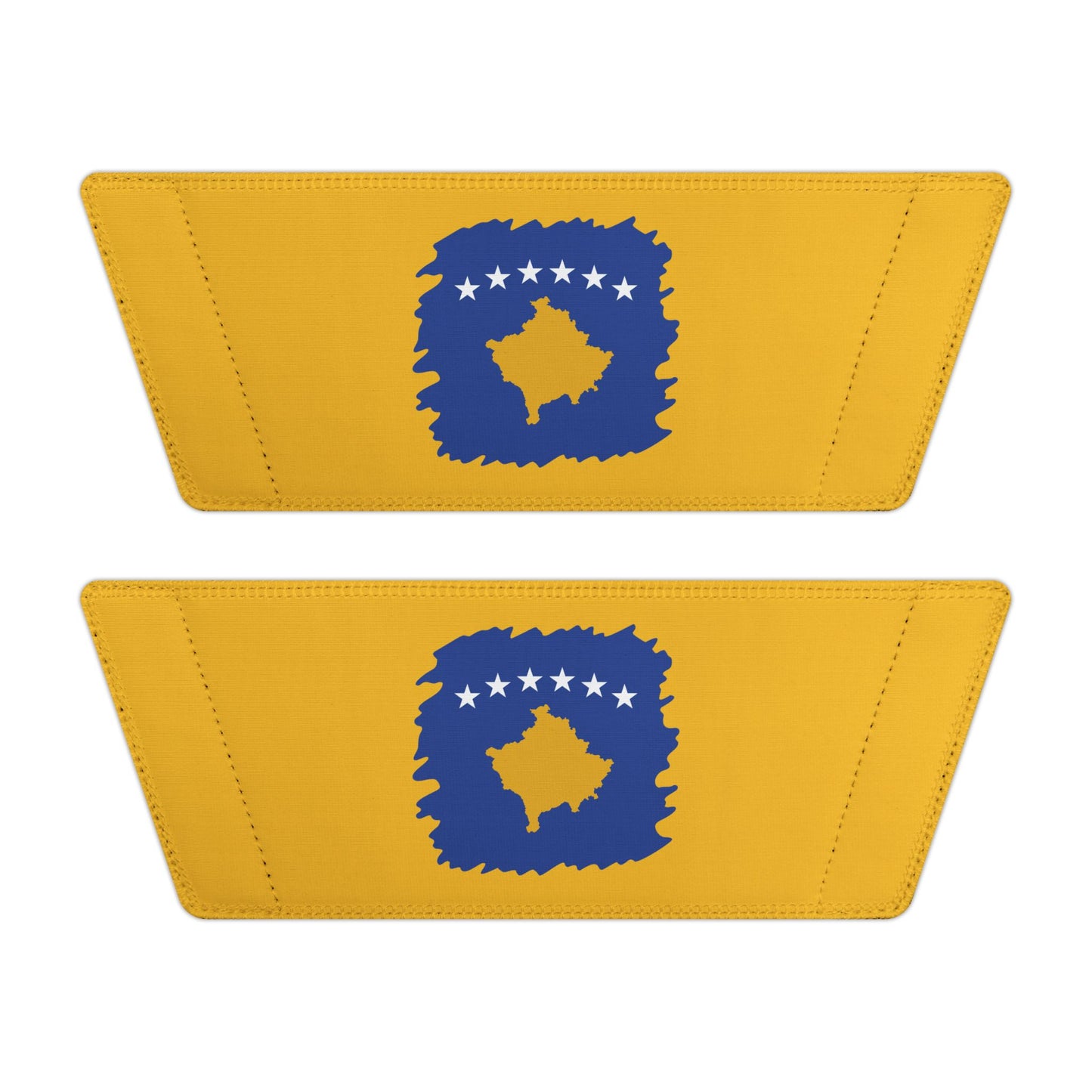 Kosovo Map Flag Youth Sandals – Stylish Removable-Strap Summer Footwear for Kids